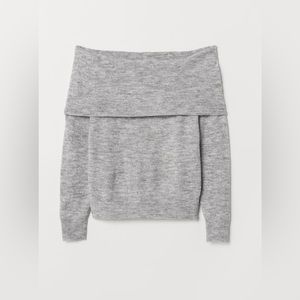 Off the shoulder sweater